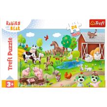 Puzzle 24 Maxi – Little Ones and Animals – Trefl 14372