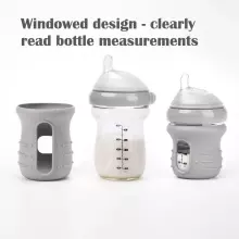 Haakaa Silicone Glass Baby Bottle Cover Art.BHK122