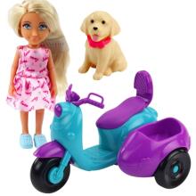 Кукла WOOPIE ROYAL на самокате с щенком
