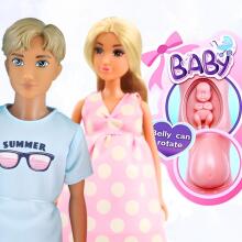 Кукольный набор WOOPIE ROYAL Семья Лили в беременности Папа Малыш