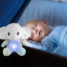 WOOPIE BABY Plush Elephant with Projector Soother 12 Melodies