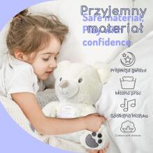 WOOPIE BABY Plush Toy Bear with Projector Soother 15 Melodies