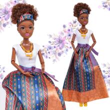 WOOPIE ROYAL lelle Lili mulatte eleganta tērpā