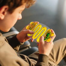 TULLO 708 Sensory Toy with Squishy Liquid Yellow