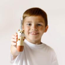 INNOGIO GIO-452BROWN Sonic Toothbrush for Children GIOdog Brown