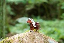 MAKEBUG 3D Paper puzzle black forest horse, MB-D-0012