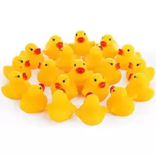 Quack-tastic Mini Rubber 6 Ducks Art.267880 Mini gumijas 6 pilītes 5.2X4.8cm