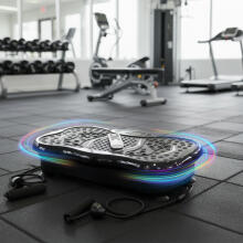 Anti-Cellulite Vibration Platform Massager with Expanders + Remote ModernHome