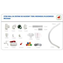 MASTERKIDZ Pipe System for STEM Board 84 Elements Water Ball Track