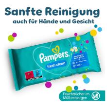 Pampers Fresh Clean Baby Wipes Mega XXXL Pack Art.268346