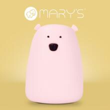 MARY'S MW20787 LED Lamp Bear Large Pink RGB+WW+RC with Remote