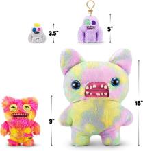 Fuggler Vacay Vibes – Funny Ugly Monster Plush (Mr. Buttons, Multicolour)