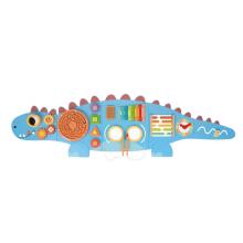 WOOPIE GREEN Wooden Wall Activity Board Dinosaur Montessori FSC