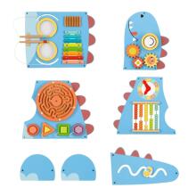 WOOPIE GREEN Wooden Wall Activity Board Dinosaur Montessori FSC