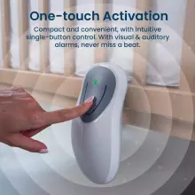 BabySense 8 Monitor Baby Monitor with Real Time No Breathing & Irregularity Art.268720 Elpošanas monitors