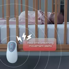 BabySense 8 Monitor Baby Monitor with Real Time No Breathing & Irregularity Art.268720 Elpošanas monitors