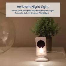 Babysense Compact Video Baby Monitor with 2 Cameras Art.V24R-2 Video-aukle ar LCD displeju ar 2 kamerām