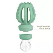 Haakaa Octopus Freeze-N-Feed Mini Combo Art.BHK150-L Lavender  Silicone strainer for feeding fresh vegetables (Nibbler)