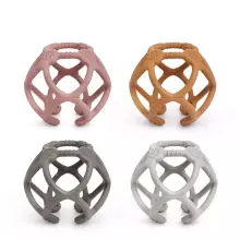 Haakaa Silicone Teething Ball  Art.TPS017-R Rust   Silicone rattle (100% natural)