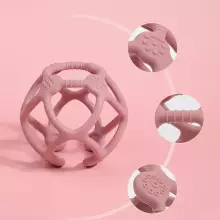 Haakaa Silicone Teething Ball  Art.TPS017-R Rust   Silicone rattle (100% natural)