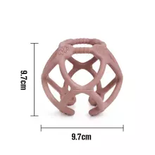Haakaa Silicone Teething Ball  Art.TPS017-C Charcoal   Silicone rattle (100% natural)