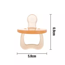 Haakaa Silicone Dummy  Art.TPS031 Amber Natural anatomical 3+ month