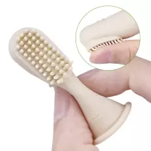 Haakaa  Silicone Finger Toothbrush  Art.TPS036-SG Suva Grey