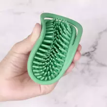 Haakaa Silicone Shampoo Brush Art.SGE050-SB Steel Blue Silicone Shampoo Brush