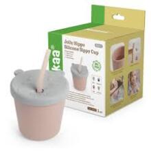 Haakaa Silicone Sippy Cup Art.BHK151-BH Blush   Silicone educational mug, 150 ml.