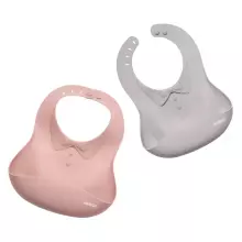Haakaa Silicone Bib Art.UTE63-BH Blush Silikona priekšautiņš