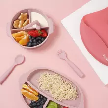 Haakaa Silicone Cutlery Set Art.UTE74-B Bluestone Soft silicone spoon (2 pcs.)