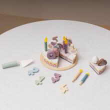Деревянный торт для дня рождения TOOKY TOY с липучкой