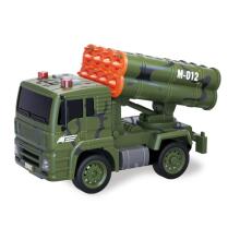 WOOPIE Military Vehicle Set with Launcher Tank Helicopter 4PCS Scale 1:20