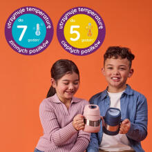 Insulated food jar, 335 ml, Blush Crush, b.box