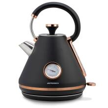 Electric kettle with thermometer 1.7L Berdsen BD-701 black
