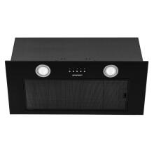 Under-cabinet kitchen hood 60 cm black BE-50