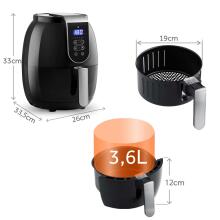 Eļļas brīvais friteuse Gaisa friteuse 3.6l Berdsen BD-651