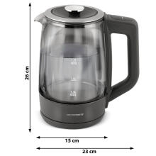 1.7L Electric Kettle Berdsen BD-711 Glass