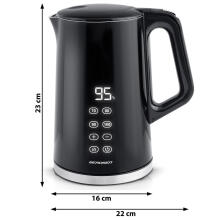 Electric kettle 1.7l Berdsen BD-71 black-silver