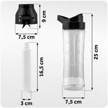Bottle container for blender 600 ml + cooling insert BD-755 Berdsen