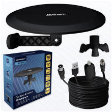 Iekštelpu Āra TV Antena Ultra HD 4K Berdsen BD-955 Melna