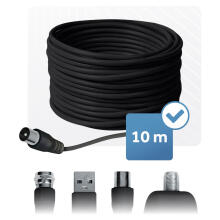Iekštelpu Āra TV Antena Ultra HD 4K Berdsen BD-955 Melna