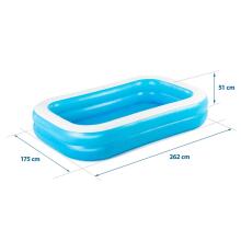Gaisa piepūšamā ģimenes baseins 262 x 175 x 51 cm Bestway 54006