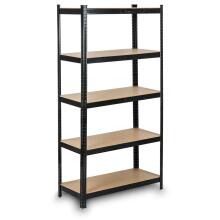 Metal warehouse shelf 180 x 90 x 40 cm Humberg HR-813 black