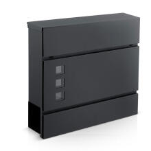 Mail box 37x37x10.5 cm anthracite HM-863