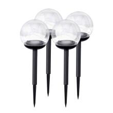 Solar lamp transparent ball 4pcs Ilumen LS-103