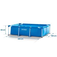 Intex 28270 2-in-1 Frame Pool 220 x 150 x 60 cm
