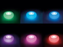 Floating Inflatable Pool Light Ottoman LED 86 x 33 cm INTEX 68697