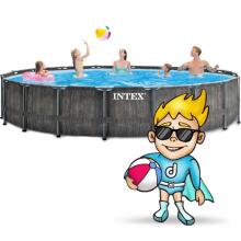 Intex 26744 18-in-1 Frame Pool 549 x 122 cm