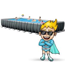 Intex 26378 975 x 488 x 132 cm 22-in-1 Frame Pool + Free Scooter